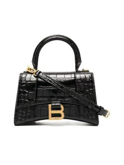 Balenciaga Hourglass Top-Handle Tote Bag