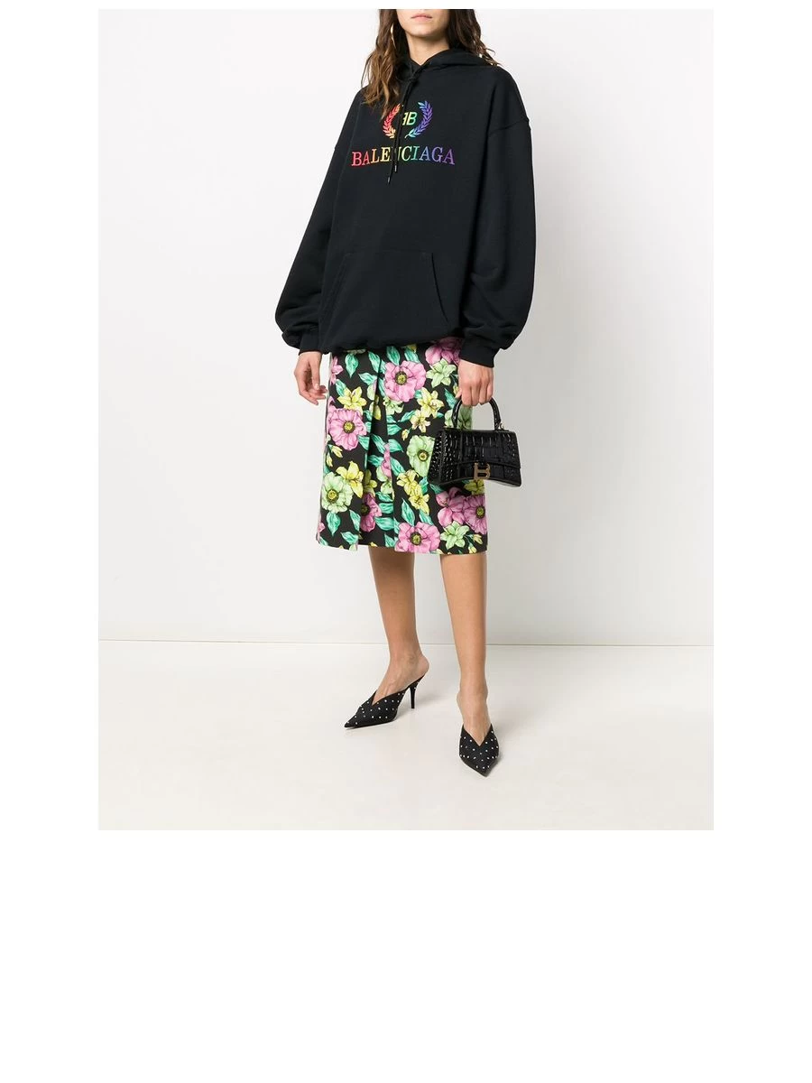 Balenciaga Hourglass Top-Handle Tote Bag - Image 2