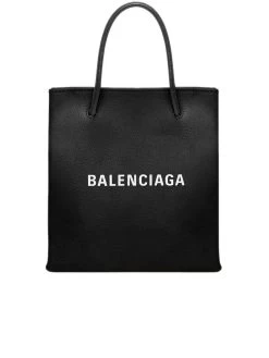 Balenciaga Shopping XXS North South Tote Bag In Black