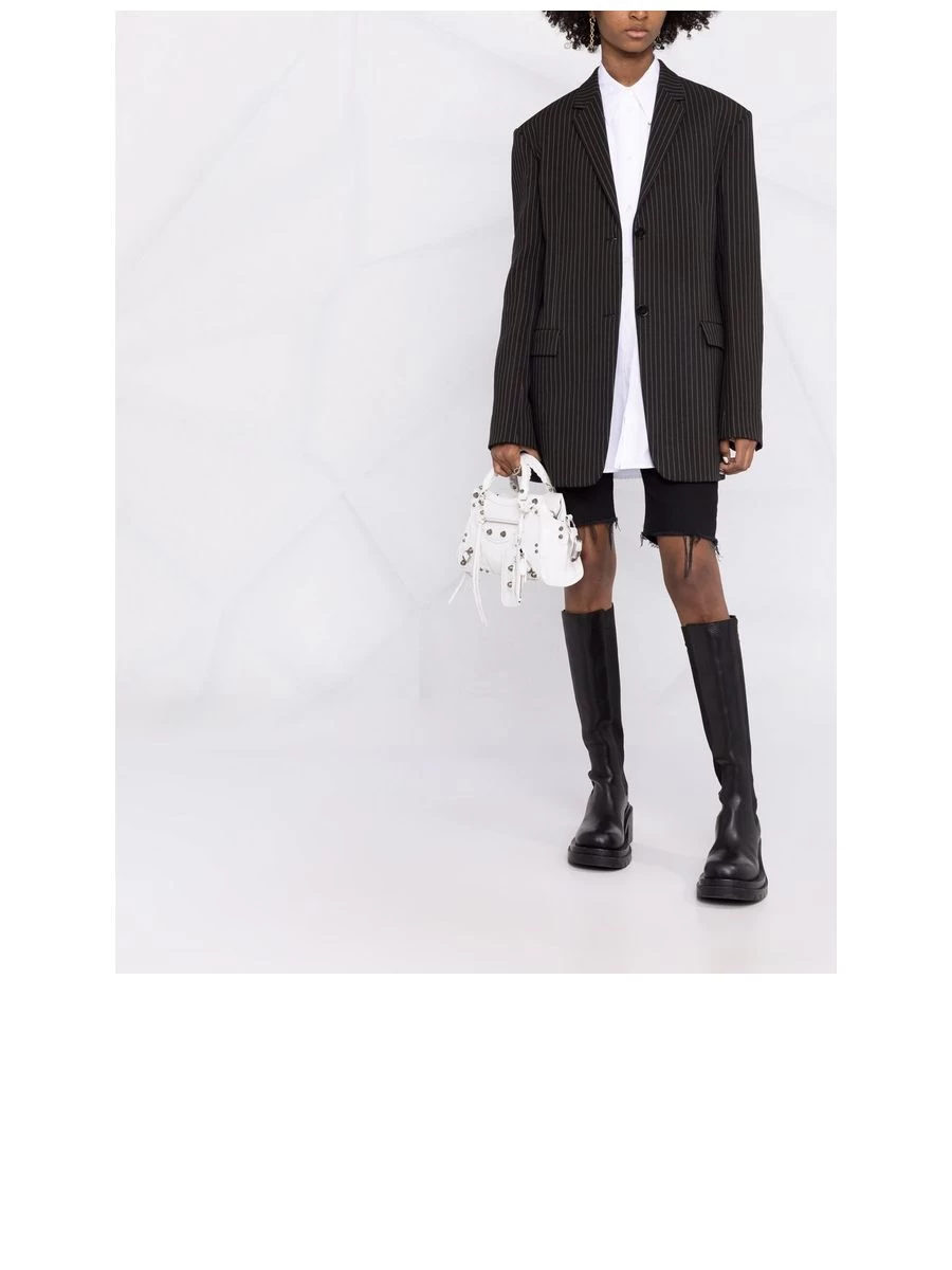 Balenciaga Neo Cagole XS Handbag In Optic White - Image 3