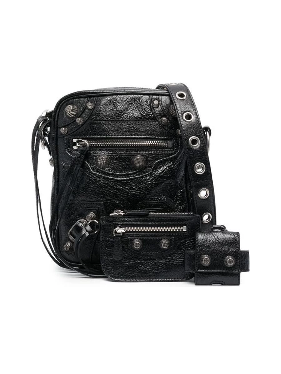 Balenciaga Le Cagole Crossbody Bag In Black