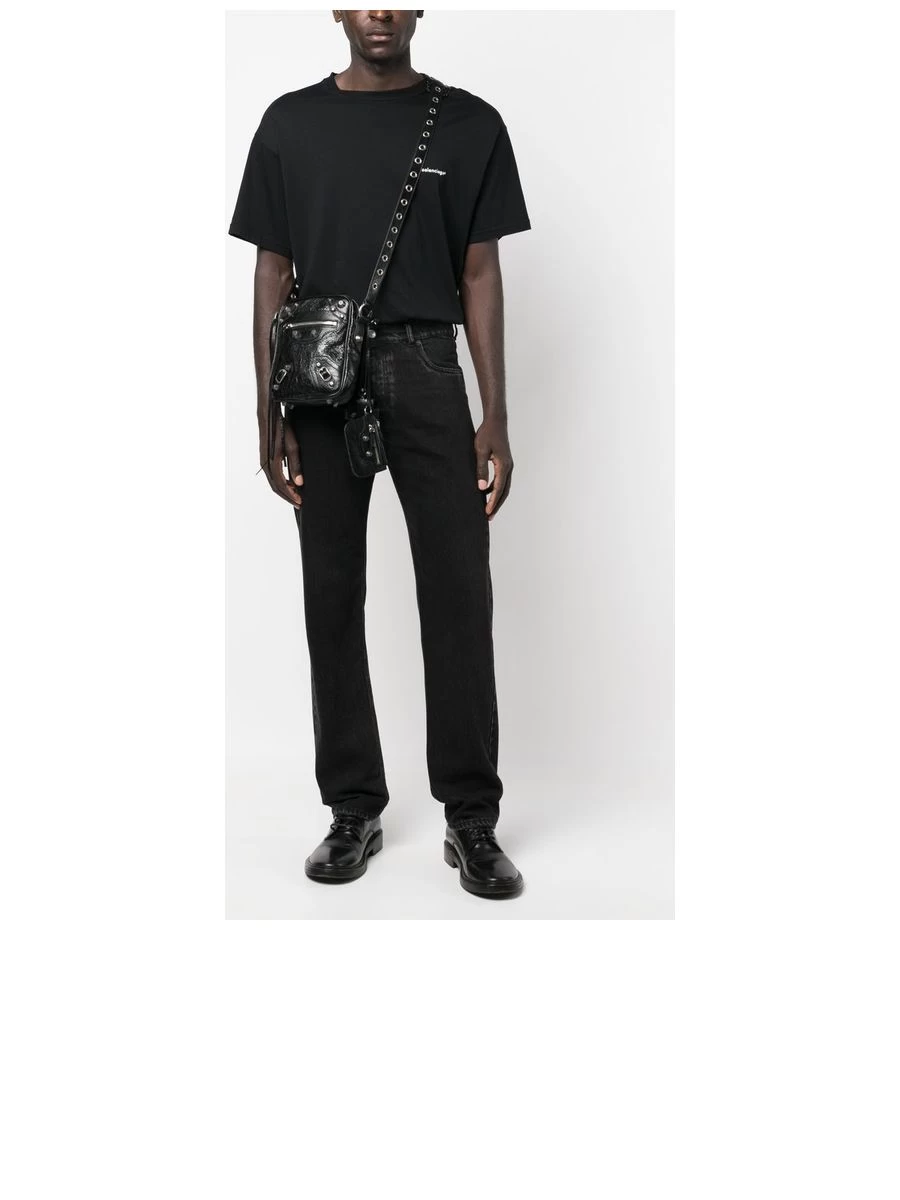 Balenciaga Le Cagole Crossbody Bag In Black - Image 4