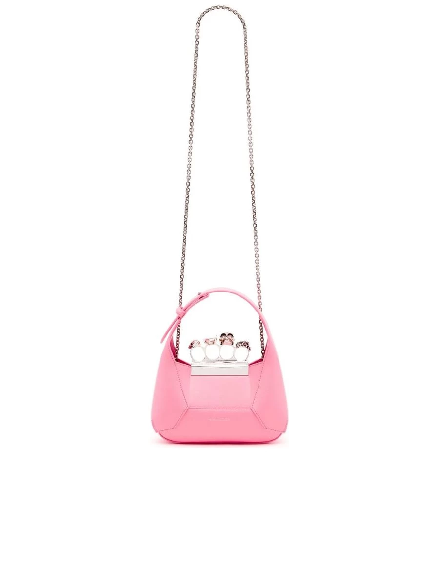 Alexander McQueen Jewelled Hobo Mini Bag - Image 4