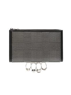 Alexander McQueen Studded Knuckleduster Clutch