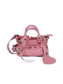 Balenciaga Neo Cagole XS Handbag In Pink