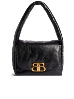 Balenciaga Shoulder Sling Bag In Black