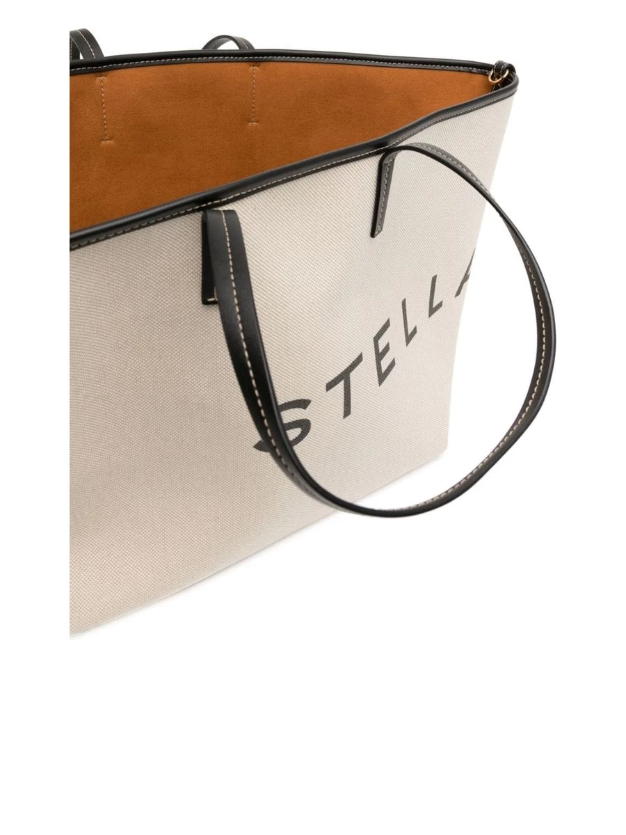 STELLA MCCARTNEY Cotton Shopper Tote Bag - Image 3