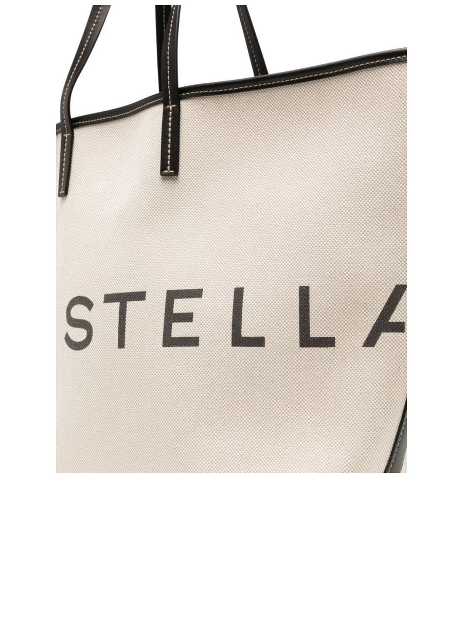 STELLA MCCARTNEY Cotton Shopper Tote Bag - Image 4