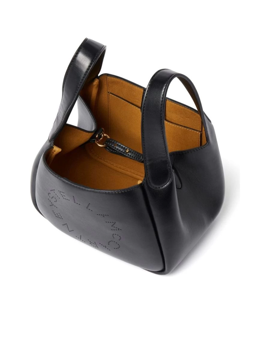 STELLA MCCARTNEY Perforated Logo Detail Shoulder Bag - Image 4