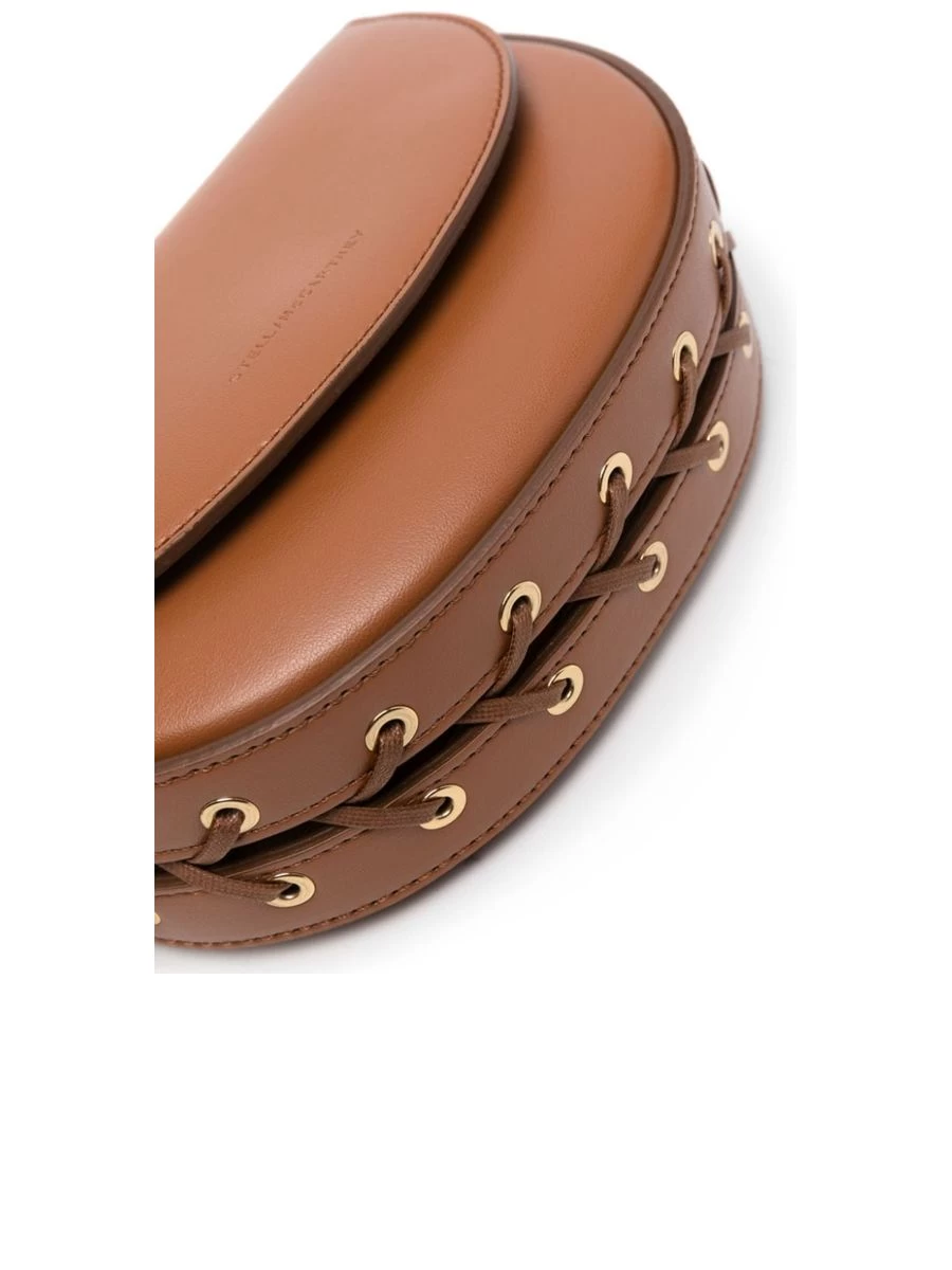 STELLA MCCARTNEY Smooth Grain Curveedge Shoulder Bag - Image 3