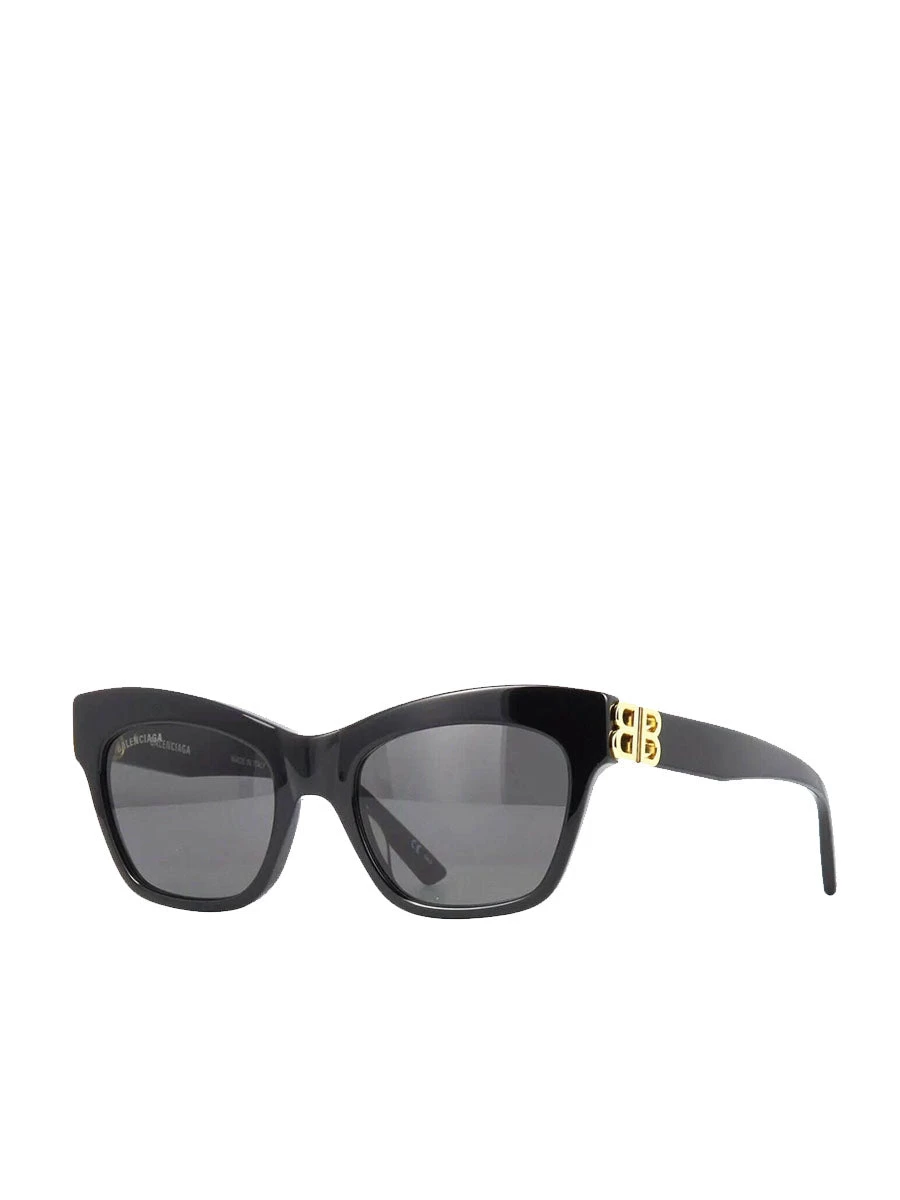 Balenciaga Dynasty Butterfly Sunglasses BB0132S In Black