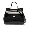 Dolce & Gabbana Medium Sicily Leather Tote Bag