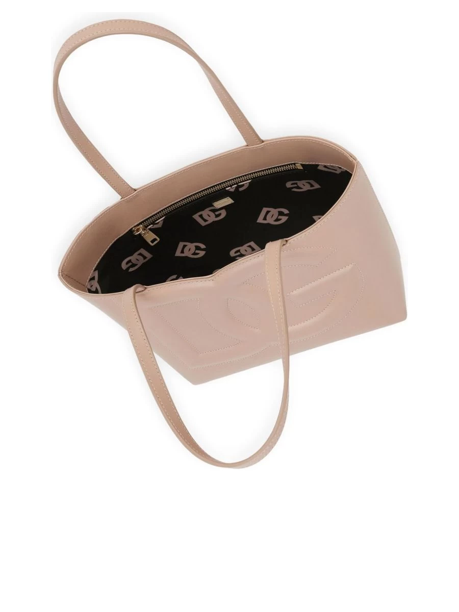 Dolce & Gabbana Shopper Bag With Embossed Logo And Quilted Finish - Image 2
