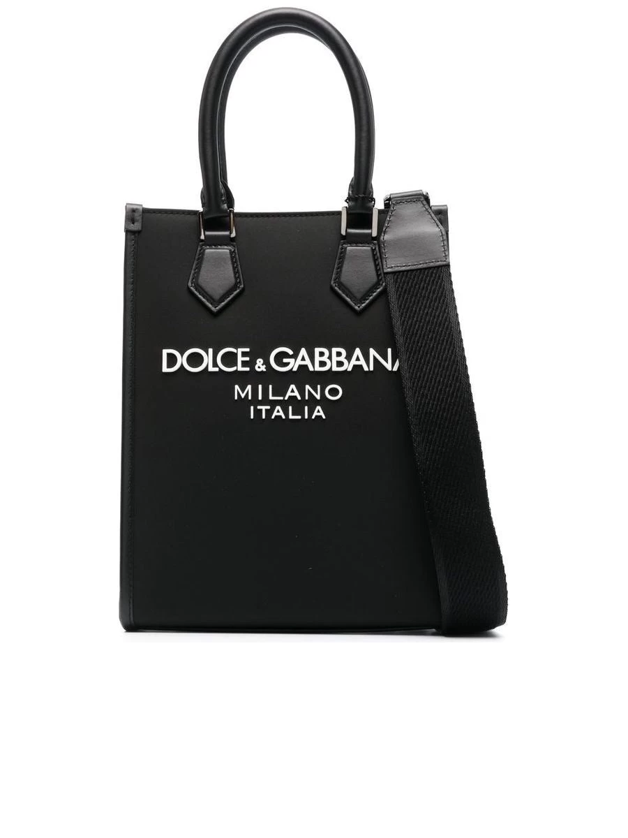 Dolce & Gabbana Small Raised Logo Tote Bag