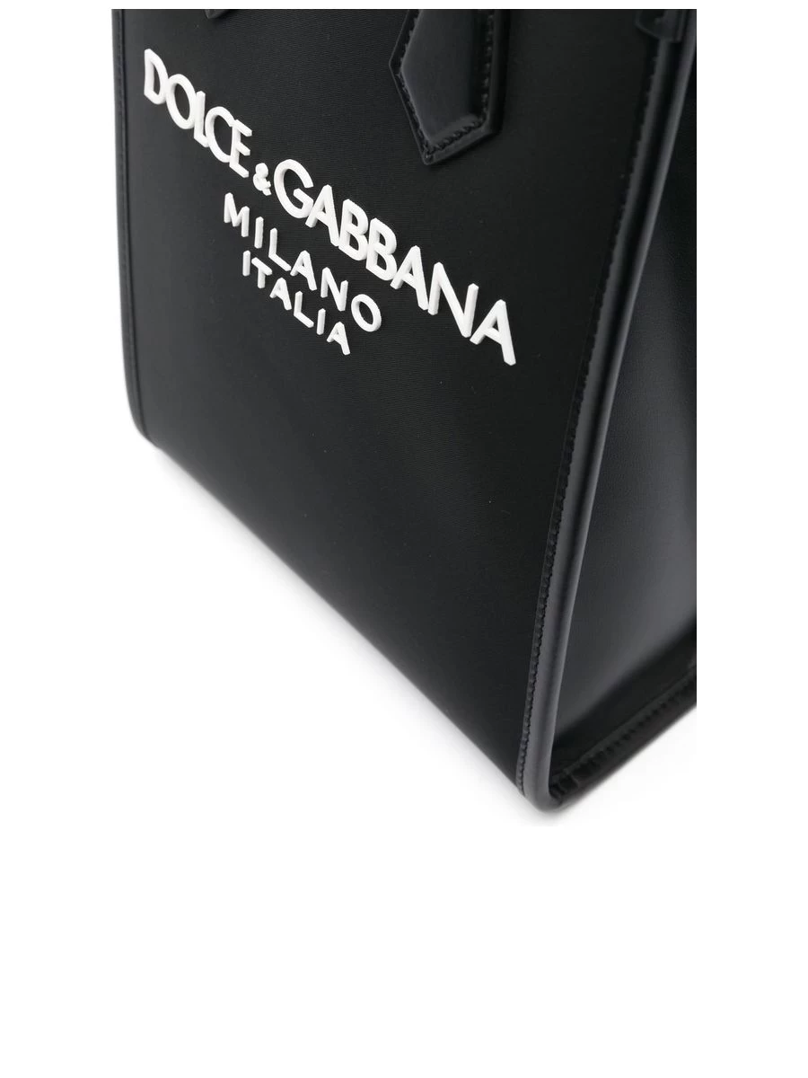 Dolce & Gabbana Small Raised Logo Tote Bag - Image 3