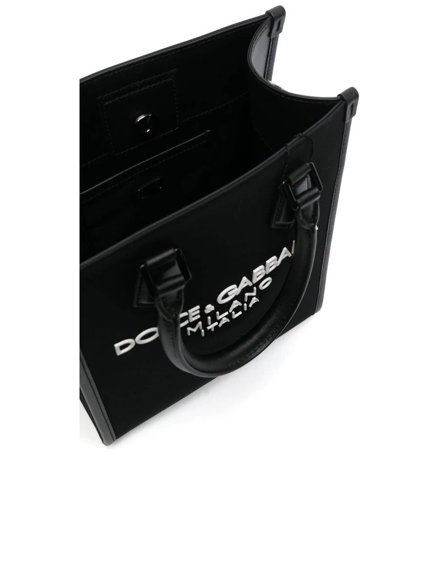 Dolce & Gabbana Small Raised Logo Tote Bag - Image 4