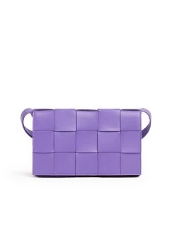 Bottega Veneta Cassette In Purple