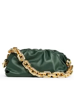 Bottega Veneta Chain Pouch In Raintree