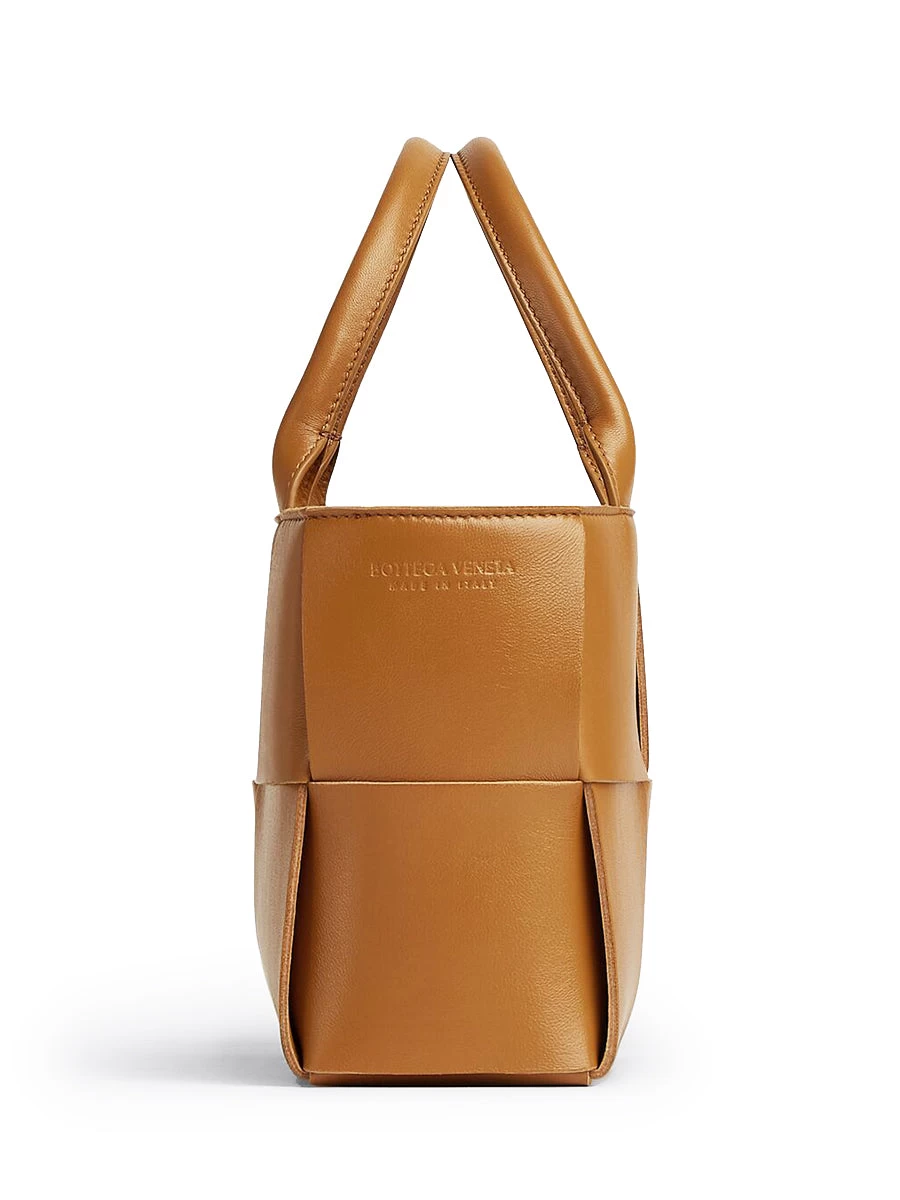 Bottega Veneta Mini Arco Tote Bag In Camel - Image 4