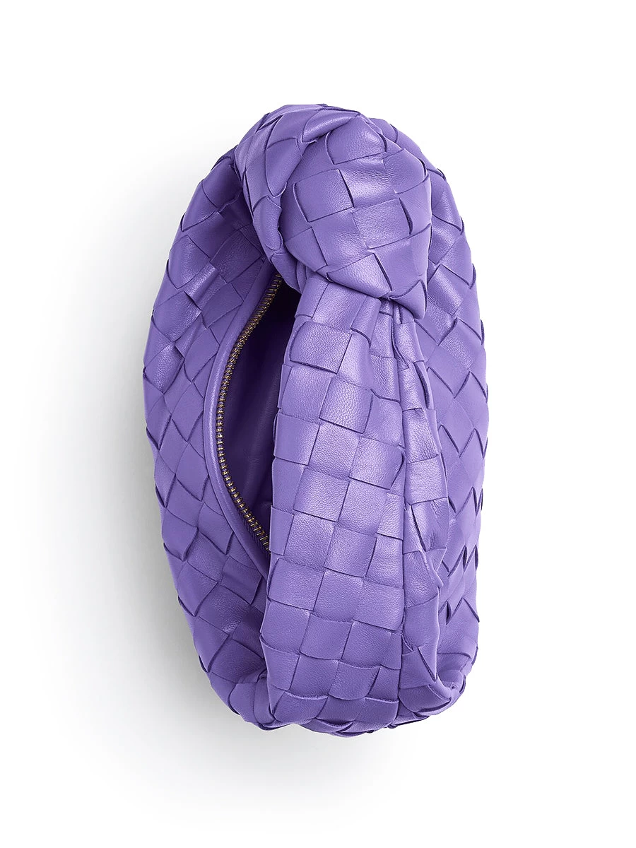 Bottega Veneta Mini Jodie In Purple - Image 3