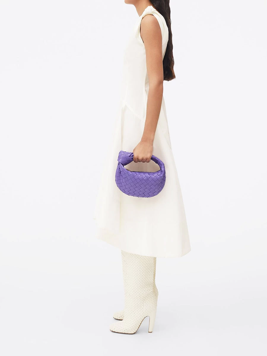 Bottega Veneta Mini Jodie In Purple - Image 4