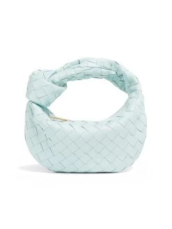 Bottega Veneta Mini Jodie In Teal Washed