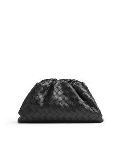 Bottega Veneta Teen Pouch In Black