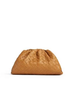 Bottega Veneta Teen Pouch In Caramel