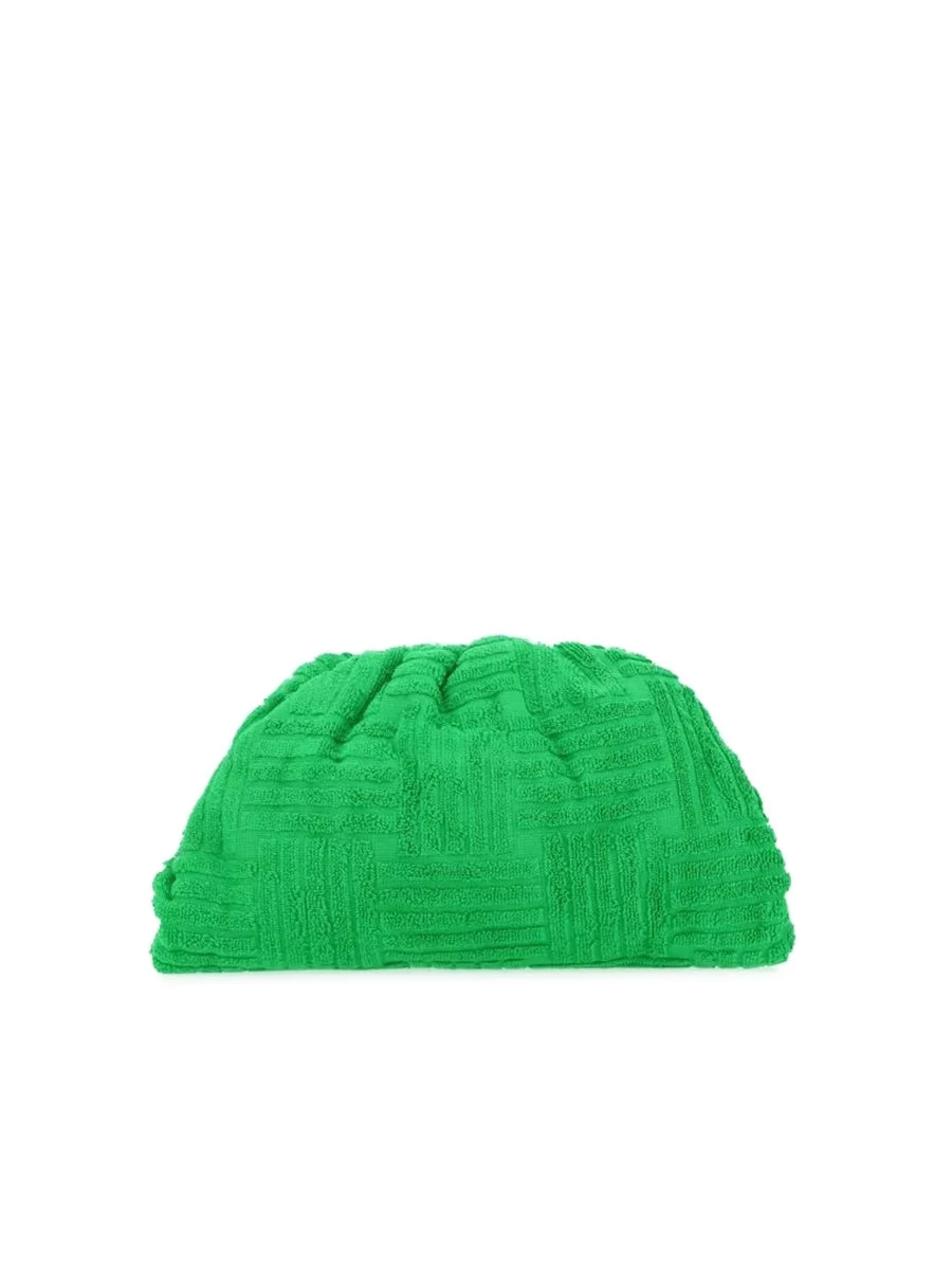 Bottega Veneta Teen Pouch In Towel Green