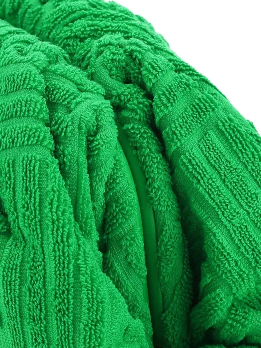 Bottega Veneta Teen Pouch In Towel Green - Image 2