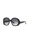 Celine Round Sunglasses CL40242I In Black