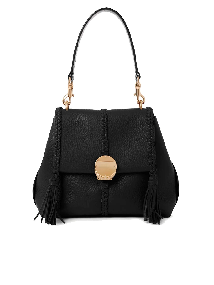ChloƩ Penelope Small Soft Shoulder Bag In Black
