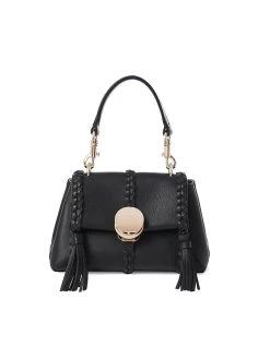 Chloé Penelope Mini Soft Shoulder Bag In Black