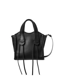 Chloé Small Mony Tote Bag In Black