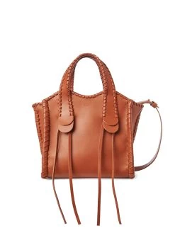 Chloé Small Mony Tote Bag In Caramel