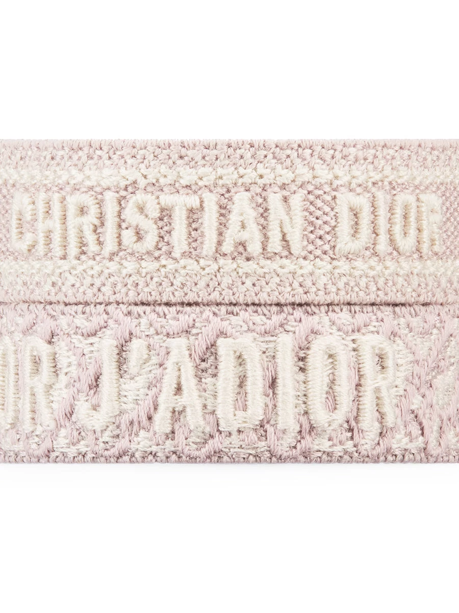 J'Adior Bracelet Set In Rose Des Vents Dior Oblique Cotton - Image 4