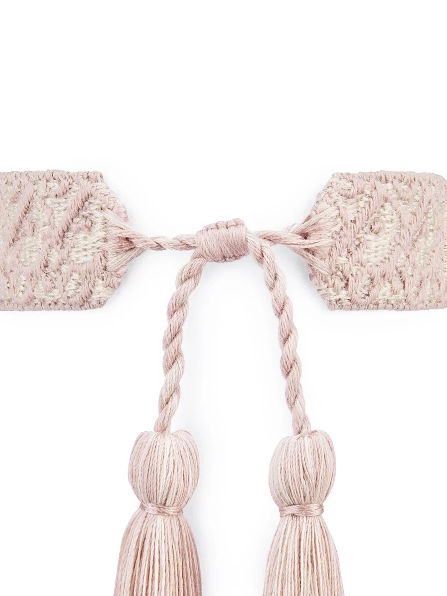 J'Adior Bracelet Set In Rose Des Vents Dior Oblique Cotton - Image 5