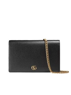 Gucci GG Marmont Leather Mini Chain Bag