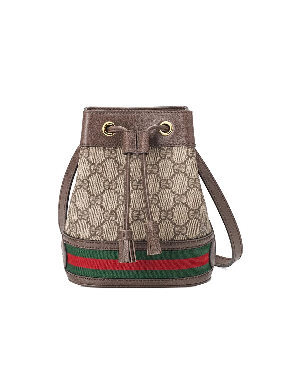 Gucci Ophidia Mini GG Bucket Bag