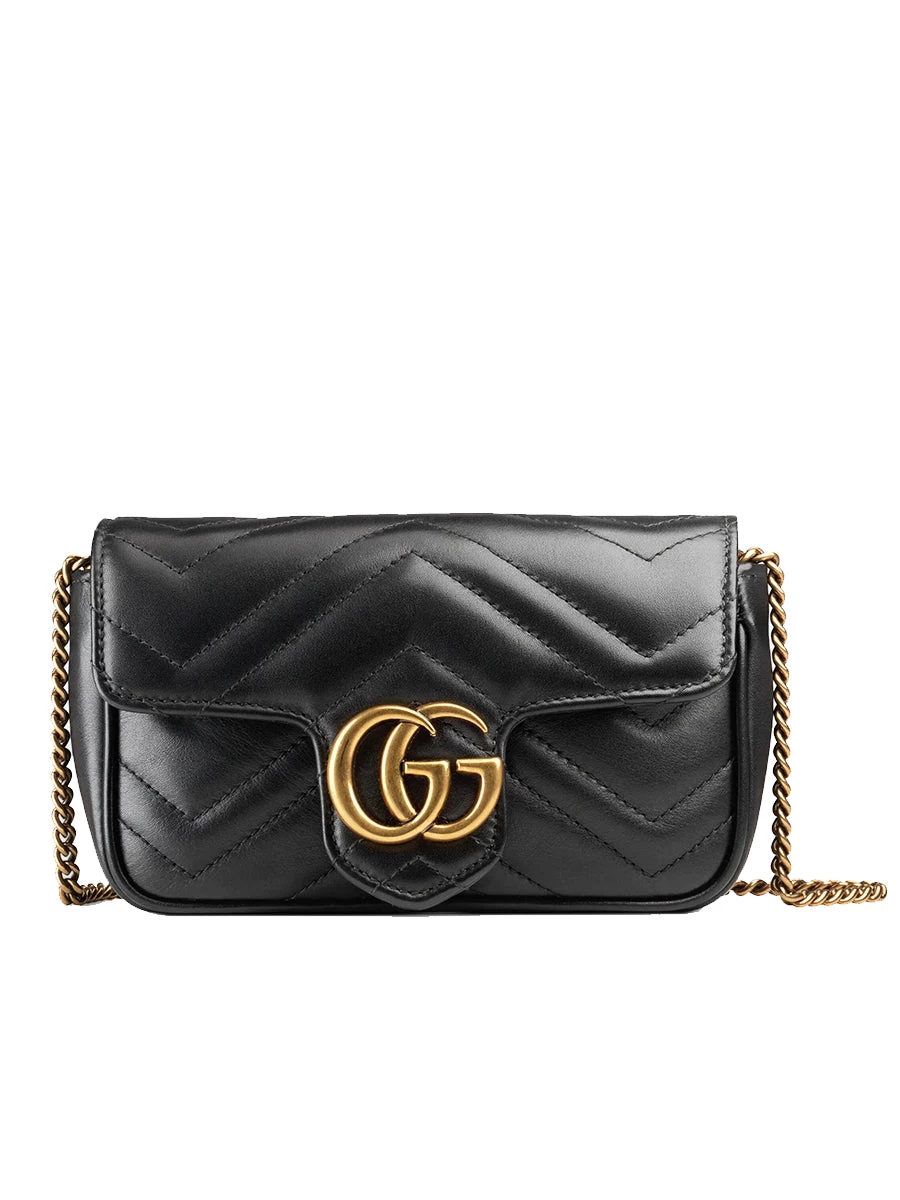 Gucci GG Marmont Matelassé Leather Super Mini Bag
