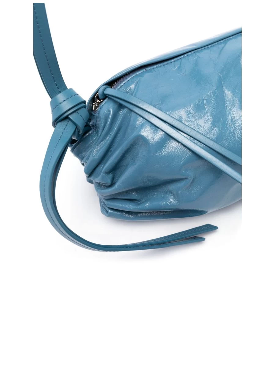 Jil Sander Highshine Finish Shoulder Bag - Image 2