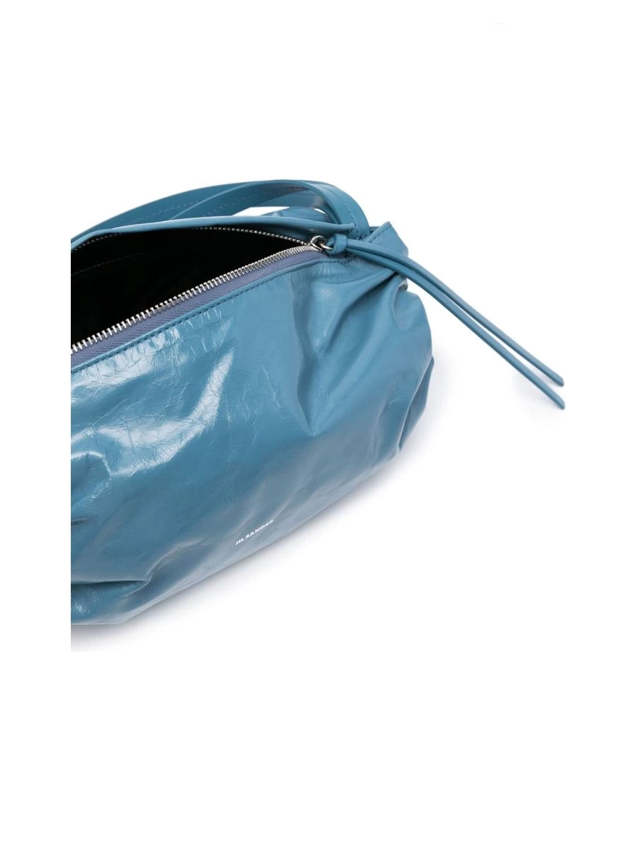 Jil Sander Highshine Finish Shoulder Bag - Image 3
