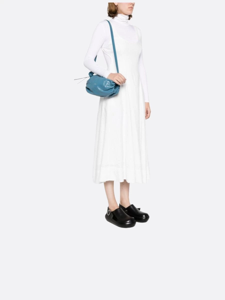 Jil Sander Highshine Finish Shoulder Bag - Image 4