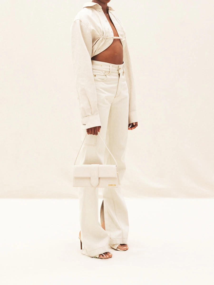 Jacquemus La Chemise Machou In Light Beige - Image 3