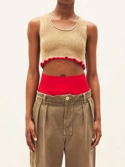 Jacquemus Le Bandeau Santon In Light Brown
