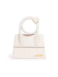 Jacquemus Le Chiquito Noeud In Light Greige