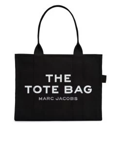 Marc Jacobs The Tote Bag Canvas With Logo Print