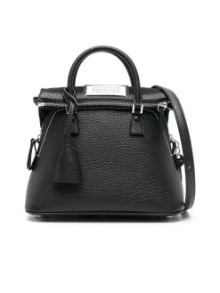Maison Margiela Grained Texture Layered Handbag
