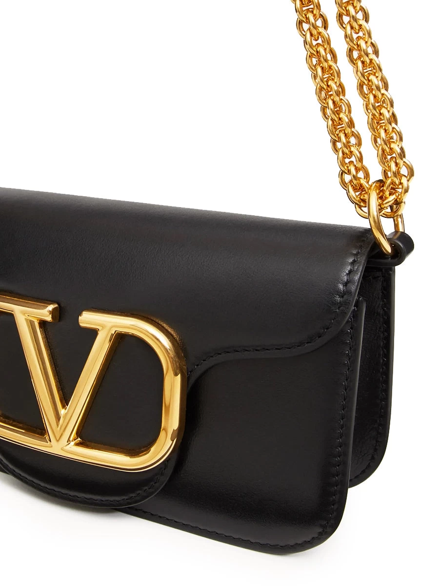 Valentino Garavani Loco Small Shoulder Bag In Black - Image 4