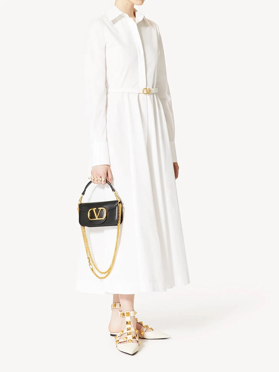 Valentino Garavani Loco Small Shoulder Bag In Black - Image 5